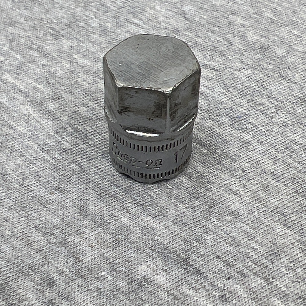 #bo001 Snap On 17mm Hex Transmission Drain Plug Socket 3/8" Drive CPT110A USA
